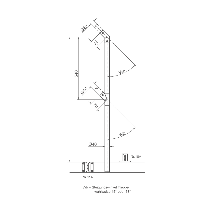 1030 | Treppenanfangspfosten 1030 | Treppenanfangspfosten